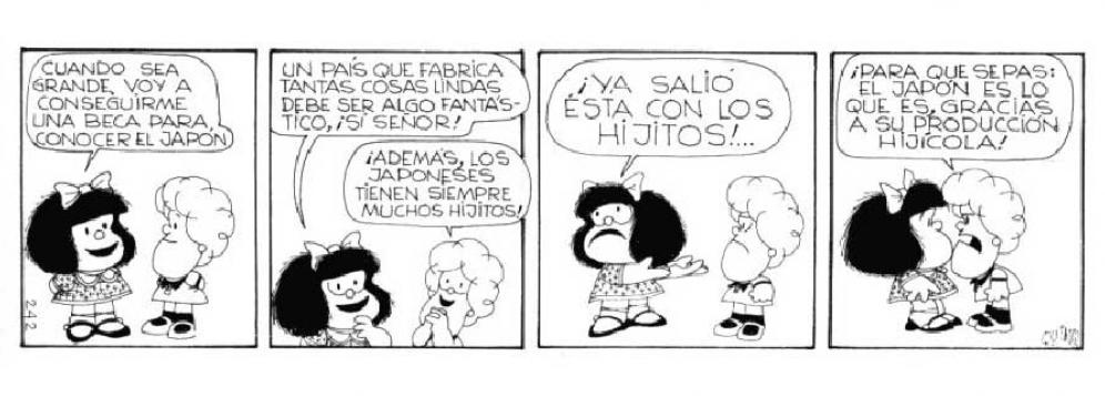 Mafalda en las historietas