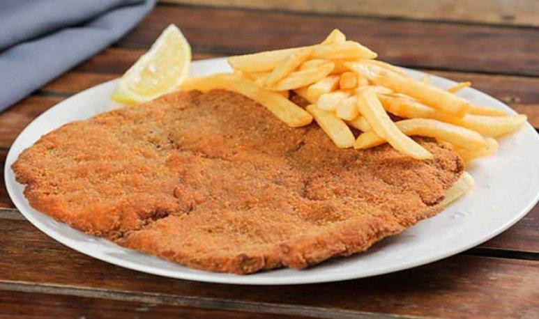 Milanesa. Foto: NA.