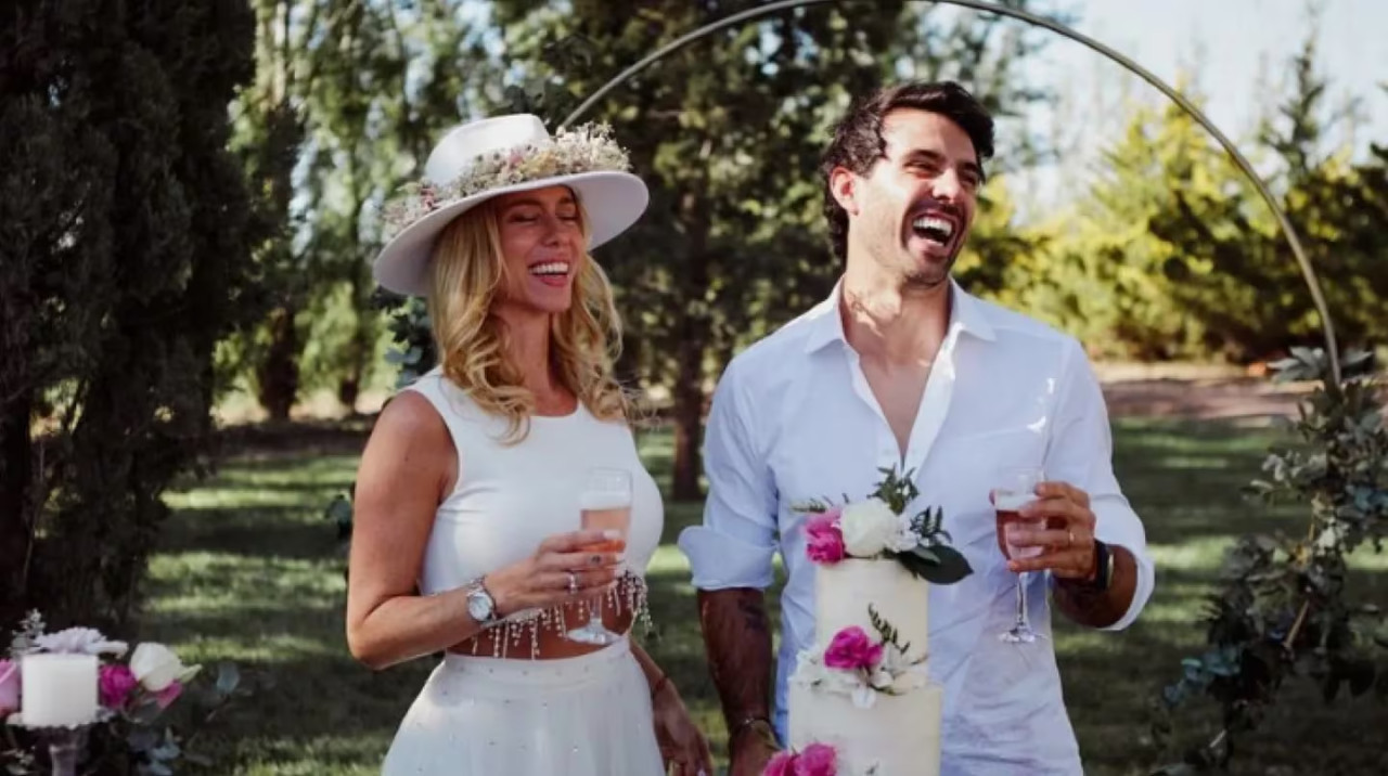 Casamiento de Nicole Neumann y Manuel Urcera. Foto: Instagram.