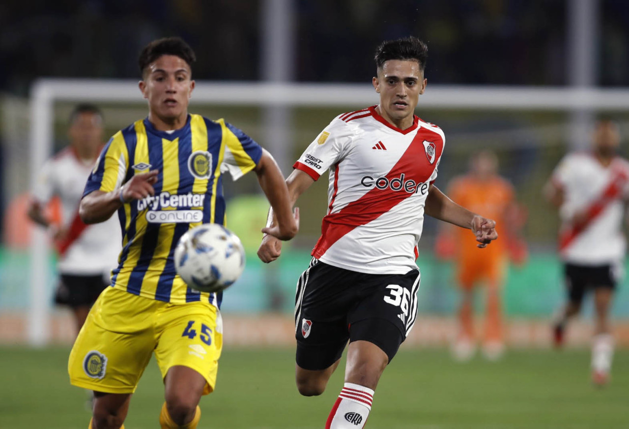 River vs Rosario Central, Copa de la Liga. Foto: NA