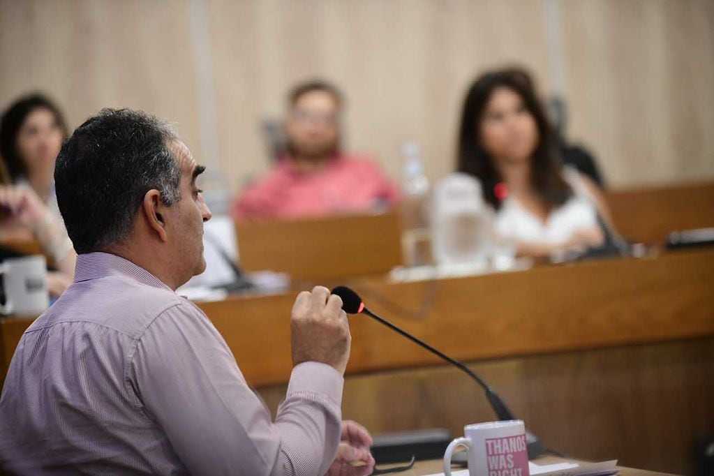 Acusador. Luego del debate, el fiscal Mariano Antuña pidió la absolución de Fernanda Jaime. (Ramiro Pereyra /La Voz)