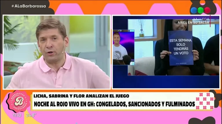 Gastón Trezeguet reveló una información prohibida sobre Gran Hermano 2023: la metida de pata en vivo