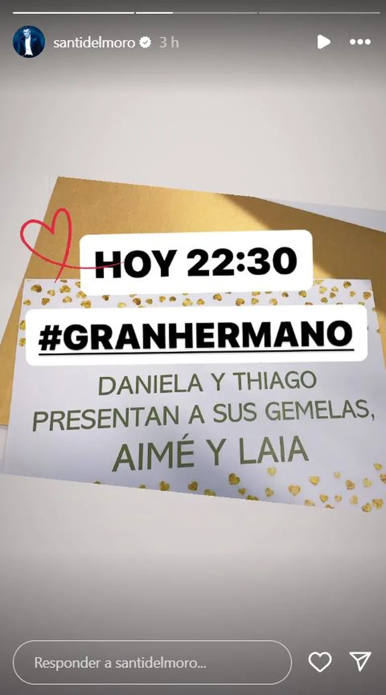 Cómo será el ingreso de Daniela Celis y Thiago Medina con sus gemelas a la casa de Gran Hermano: los detalles